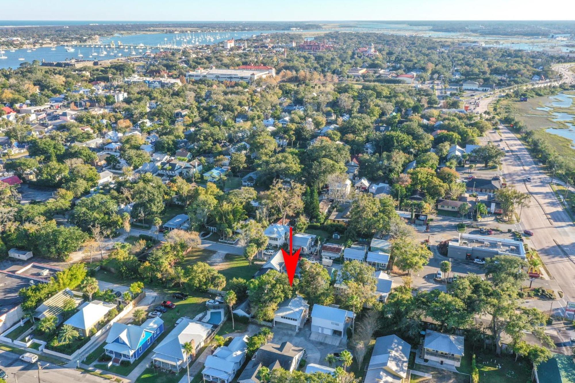Private Uptown Flat - Walk To Nights Of Lights! Leilighet St. Augustine Eksteriør bilde