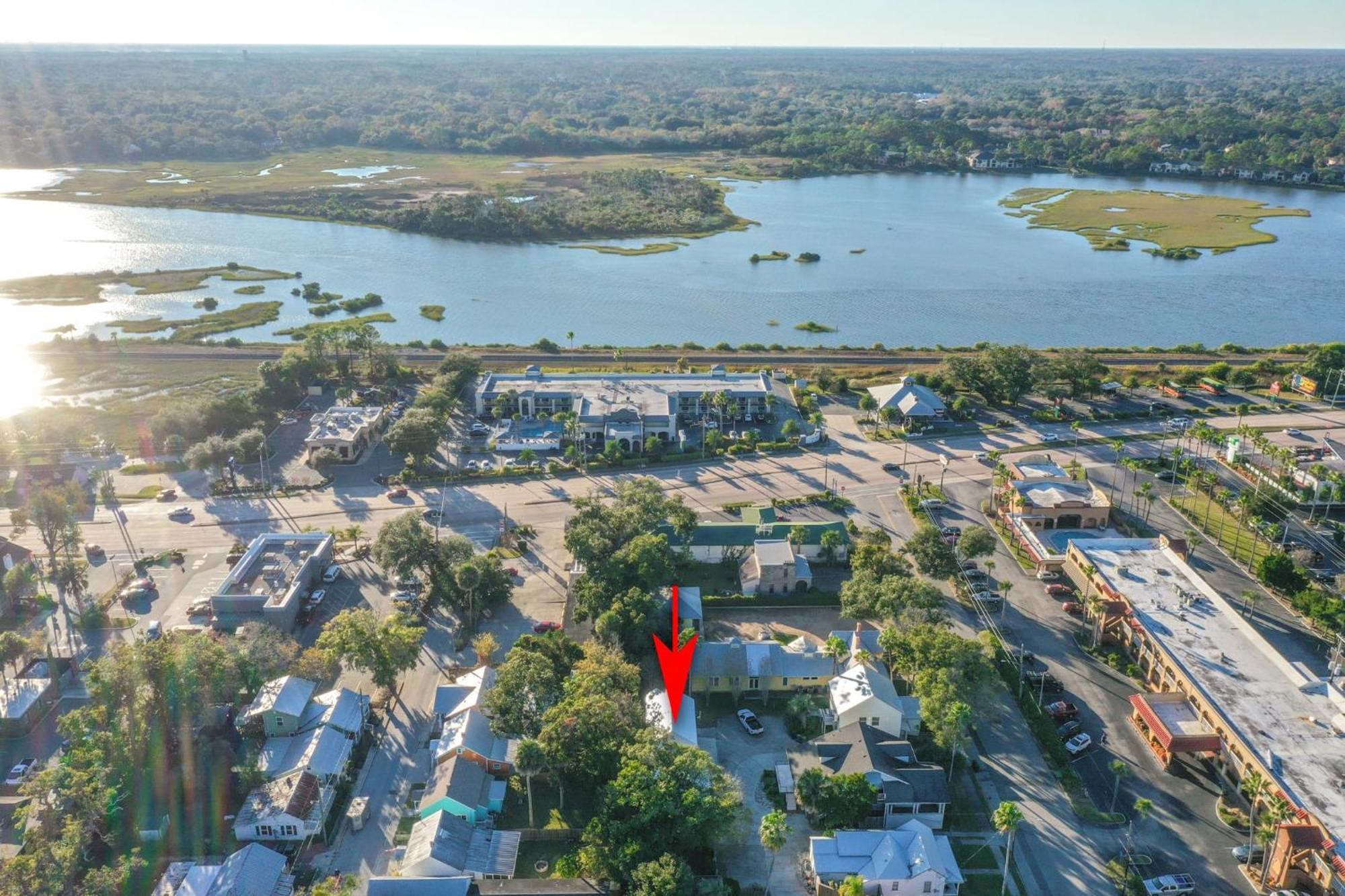 Private Uptown Flat - Walk To Nights Of Lights! Leilighet St. Augustine Eksteriør bilde
