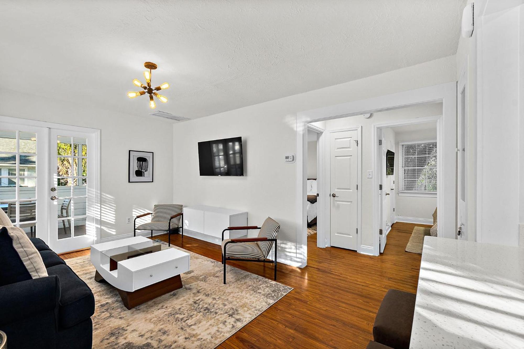 Private Uptown Flat - Walk To Nights Of Lights! Leilighet St. Augustine Eksteriør bilde