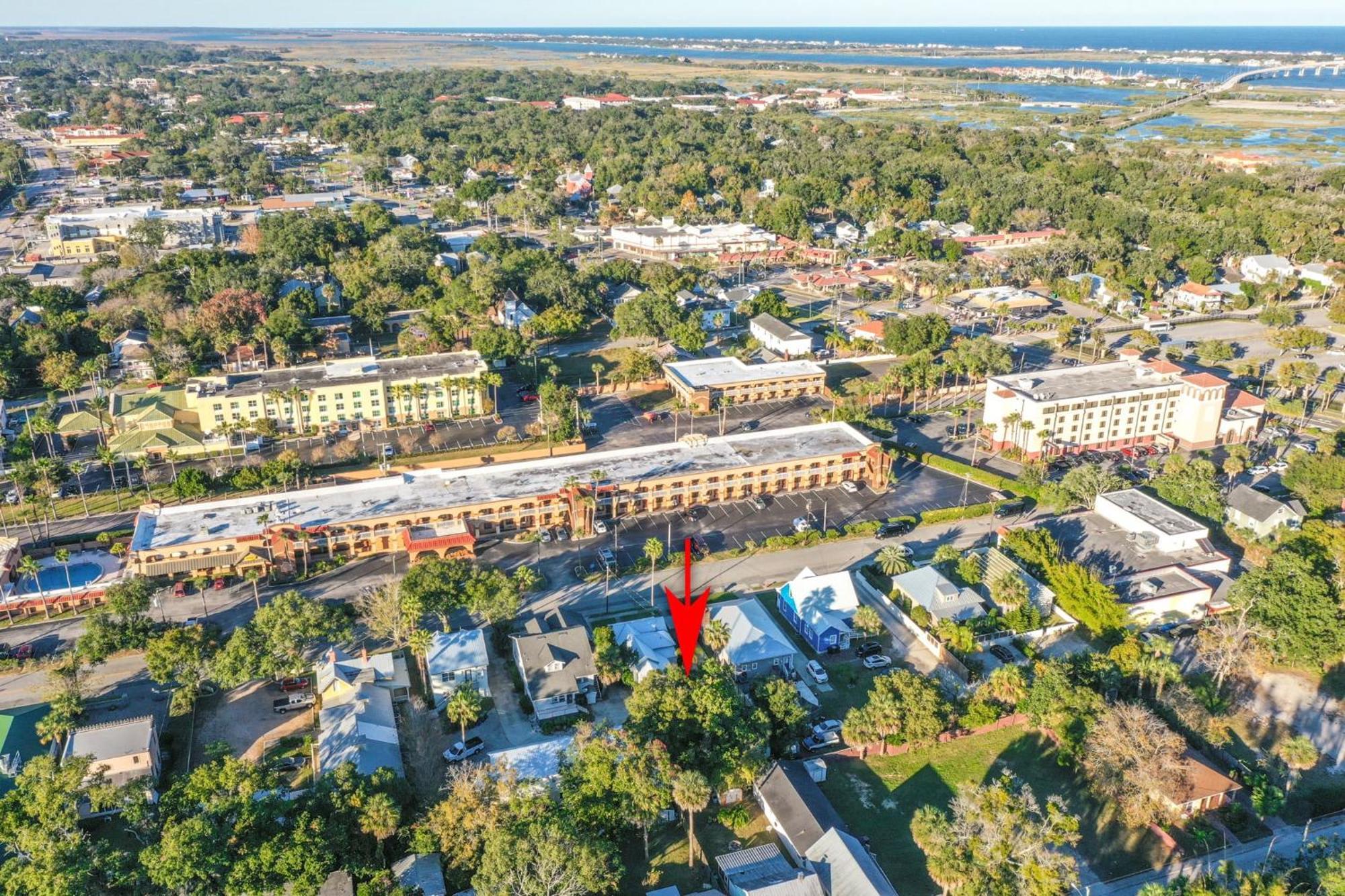 Private Uptown Flat - Walk To Nights Of Lights! Leilighet St. Augustine Eksteriør bilde