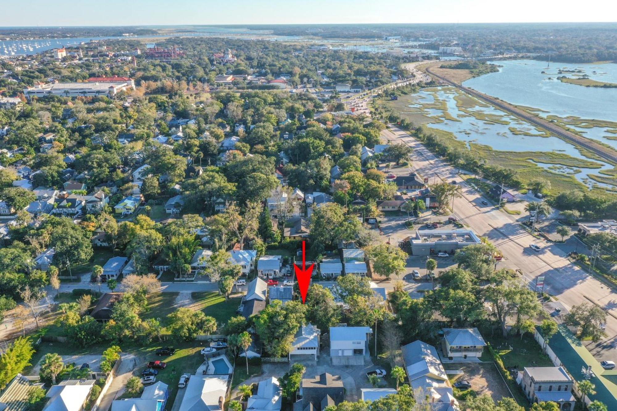 Private Uptown Flat - Walk To Nights Of Lights! Leilighet St. Augustine Eksteriør bilde