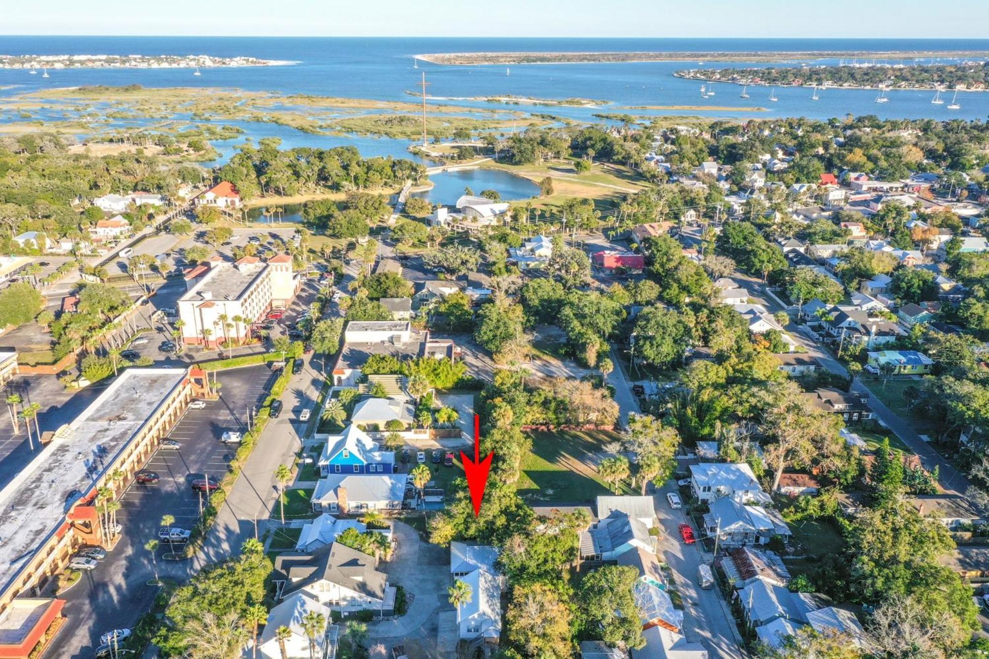 Private Uptown Flat - Walk To Nights Of Lights! Leilighet St. Augustine Eksteriør bilde